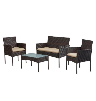 Songmics Έπιπλα Μπαλκονιού Lounge Set (GGF004K05) (SNGGGF004K05)