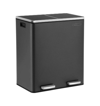 Μεταλλικός Διπλός Κάδος Απορριμμάτων από Ανοξείδωτο Ατσάλι με 2 Πεντάλ και Σύστημα Soft-Close 60 Lt Χρώματος Μαύρο Songmics (LTB60BK) (SNGLTB60BK) Μεταλλικός Διπλός Κάδος Απορριμμάτων από Ανοξείδωτο Ατσάλι με 2 Πεντάλ και Σύστημα Soft-Close 60 Lt Χρώματος Μαύρο Songmics (LTB60BK) (SNGLTB60BK)