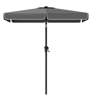 Songmics Ομπρέλα Κήπου 2 x 1.5 μέτρα Γκρί  (GPU048G01) (SNGGPU048G01)