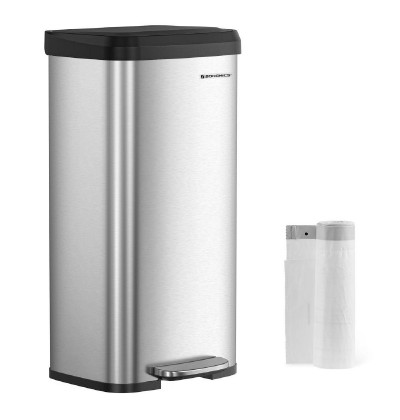 Songmics κάδος απορριμάτων κουζίνας 40.4 x 35.1 x 77.6 cm (LTB520E68) (SNGLTB520E68)