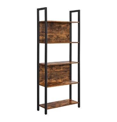 Vasagle Μεταλλική Βιβλιοθήκη με 5 Ξύλινα Ράφια 62 x 24 x 165 cm (LLS025B01V1) (VASLLS025B01V1) Vasagle Μεταλλική Βιβλιοθήκη με 5 Ξύλινα Ράφια 62 x 24 x 165 cm (LLS025B01V1) (VASLLS025B01V1)