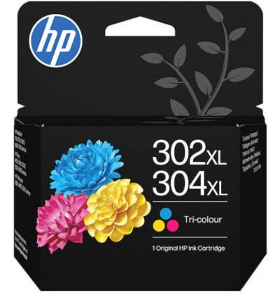 HP Μελάνι Inkjet No.302 / 304 XL Tricolor (B7RT8AE) (HPB7RT8AE)
