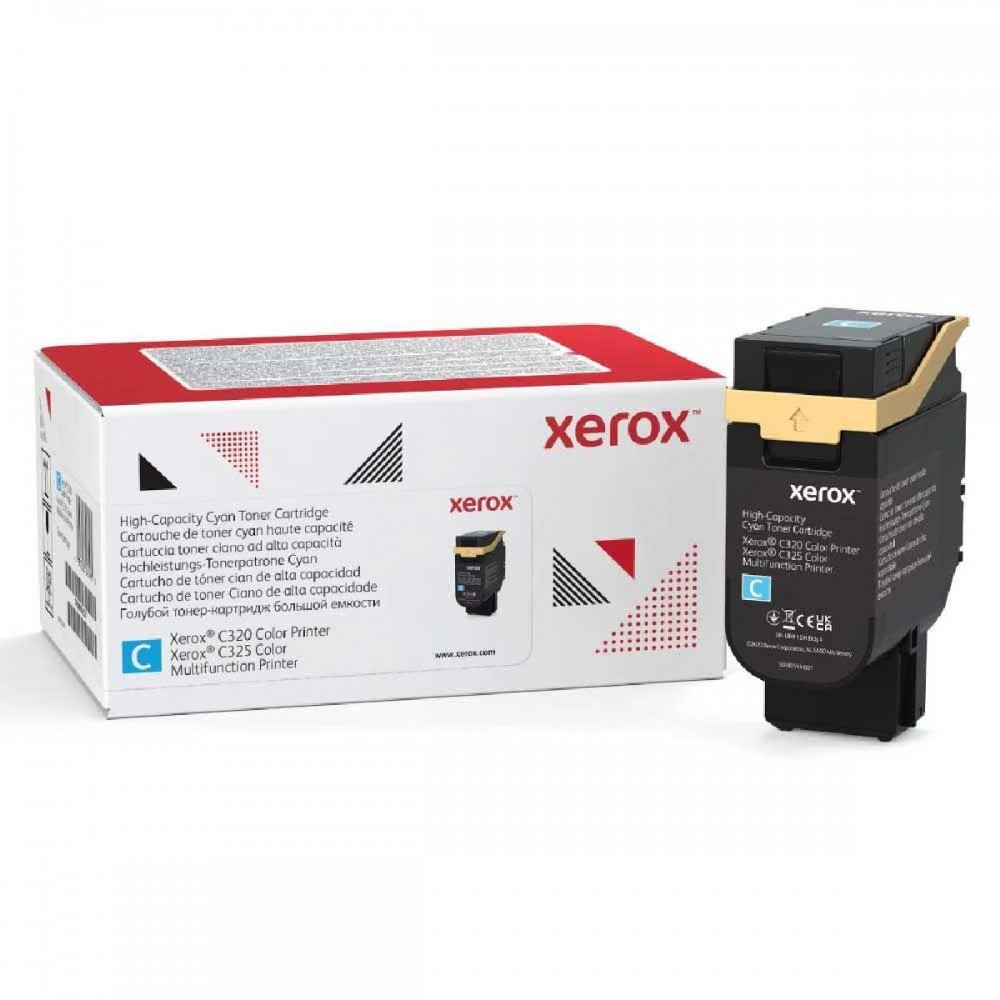 XEROX C320/325 TONER 5500PGS CYAN (006R04832) (XER006R04832) XEROX C320/325 TONER 5500PGS CYAN (006R04832) (XER006R04832)