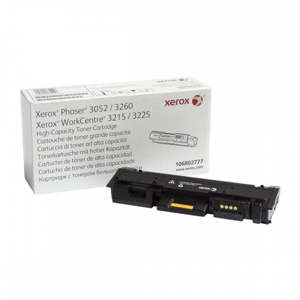 XEROX PHASER 3260, WC 3225 BLACK TONER HC (3k) (106R02777) (XER106R02777) XEROX PHASER 3260, WC 3225 BLACK TONER HC (3k) (106R02777) (XER106R02777)