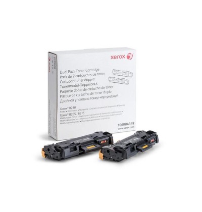 XEROX B205/210/215 TONER CRTR BLACK DUAL PACK (3k) (106R04349) (XER106R04349) XEROX B205/210/215 TONER CRTR BLACK DUAL PACK (3k) (106R04349) (XER106R04349)