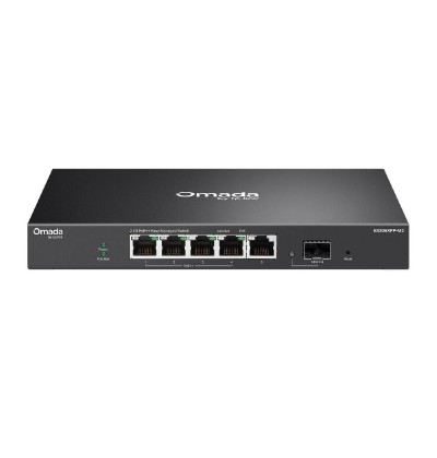 TP-Link Omada 5-Port 2.5G BASE-T and 1-Port 10GE SFP+ Easy Managed Switch with 4-Port PoE++ (ES206XPP-M2) (TPES206XPP-M2) TP-Link Omada 5-Port 2.5G BASE-T and 1-Port 10GE SFP+ Easy Managed Switch with 4-Port PoE++ (ES206XPP-M2) (TPES206XPP-M2)