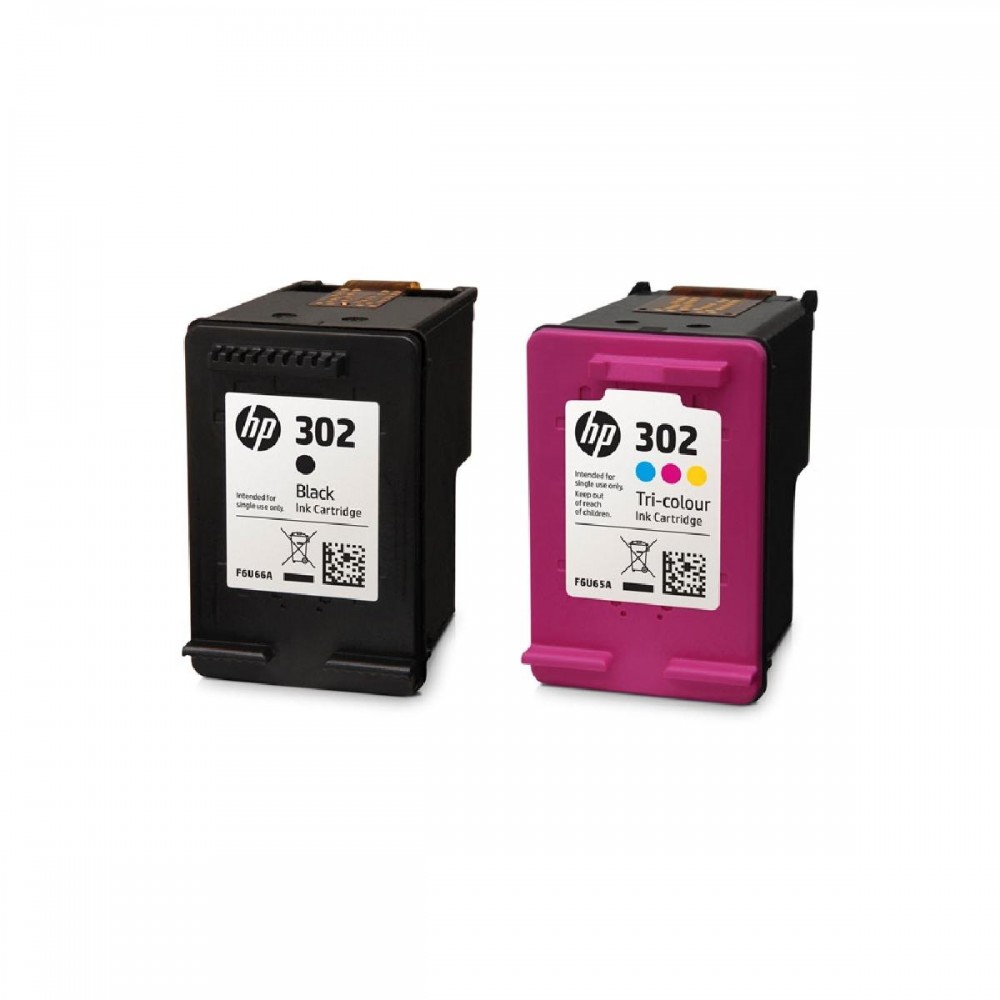 HP Μελάνι Inkjet No.302 Black & Colour 2-Pack (X4D37AE) (HPX4D37AE)