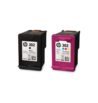 HP Μελάνι Inkjet No.302 Black and Colour 2-Pack (X4D37AE) (HPX4D37AE)