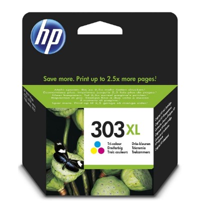 HP Μελάνι Inkjet No 303XL Tri-Colour (T6N03AE) (HPT6N03AE)
