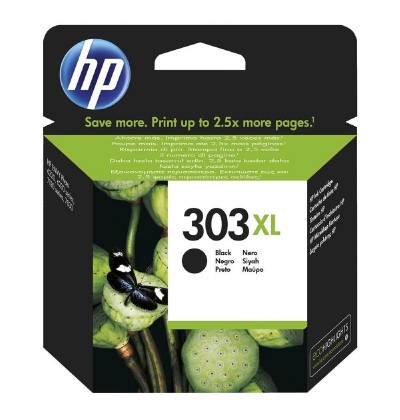 HP Μελάνι Inkjet No 303XL Black (T6N04AE) (HPT6N04AE)