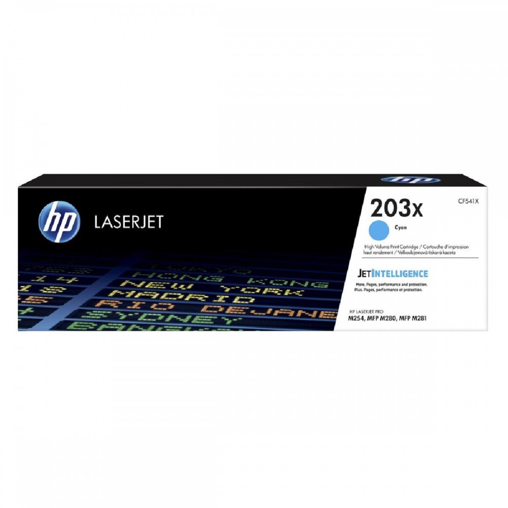 HP 203X LaserJet HC CyanToner (2.5k) (CF541X) (HPCF541X)