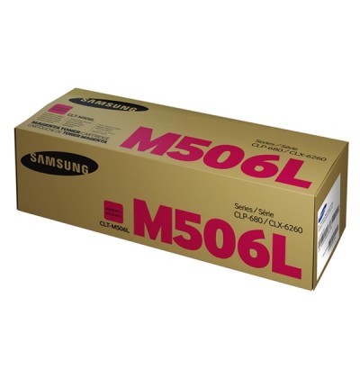Samsung CLT-M506L High Yield Magenta Toner Cartridge (SU305A) (HPCLTM506L)