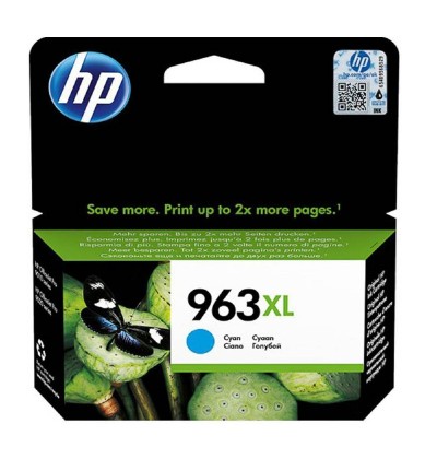 HP Μελάνι Inkjet No.963XL HC Cyan (3JA27AE) (HP3JA27AE)