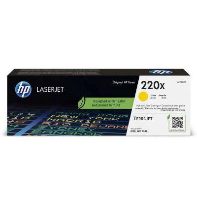 HP 220X Toner High Capacity Yellow (W2202X) (HPW2202X)