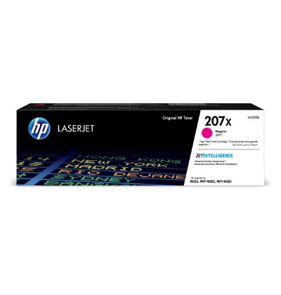 HP 207X Magenta LaserJet Toner Cartridge (2.45k) (W2213X) (HPW2213X)