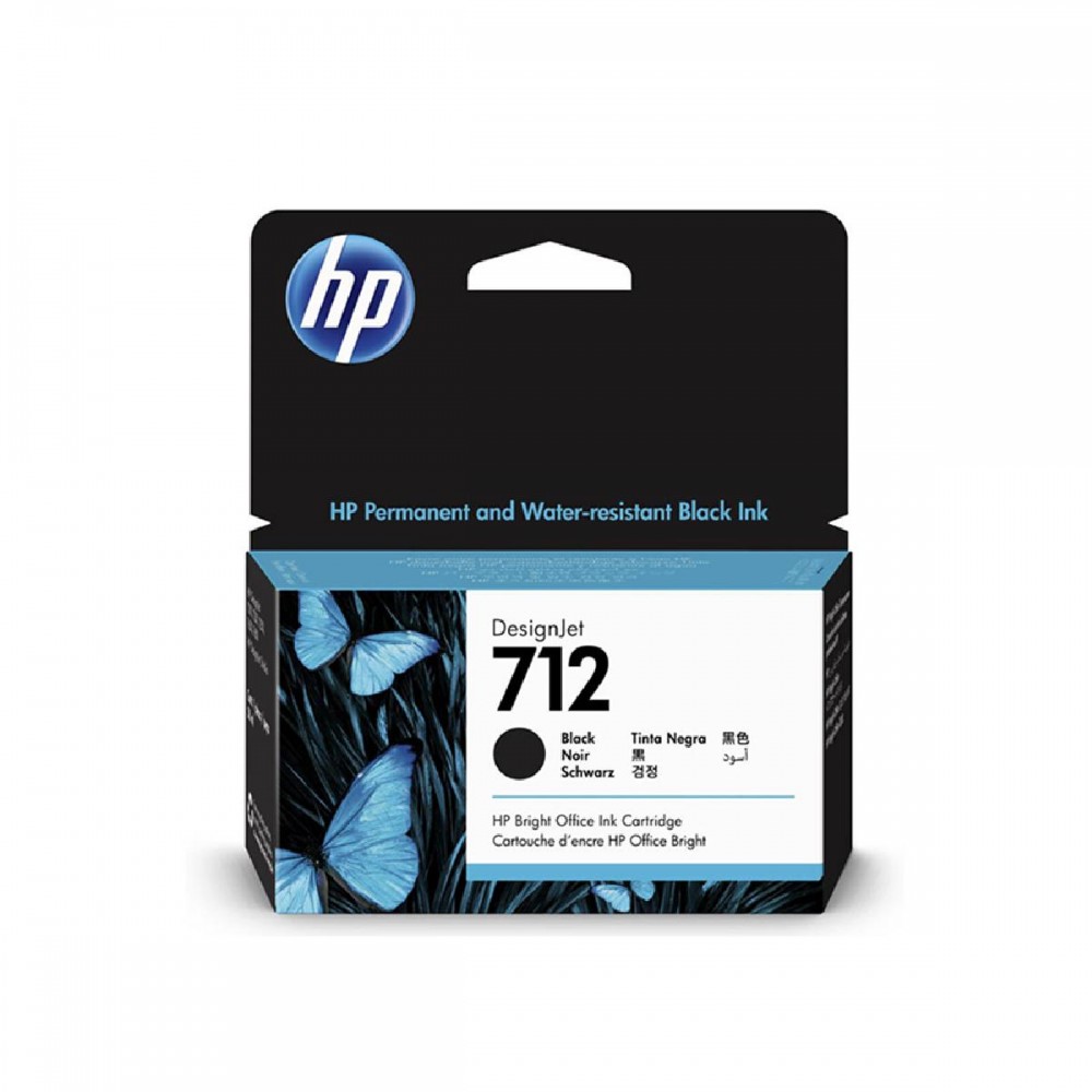 HP Μελάνι Inkjet No.712 Black (3ED70A) (HP3ED70A) HP Μελάνι Inkjet No.712 Black (3ED70A) (HP3ED70A)