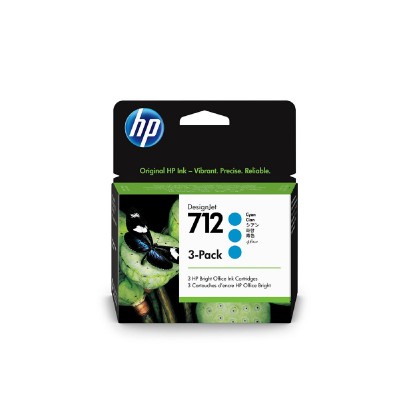 HP Μελάνι Inkjet No.712 Cyan 3-Pack (3ED77A) (HP3ED77A) HP Μελάνι Inkjet No.712 Cyan 3-Pack (3ED77A) (HP3ED77A)