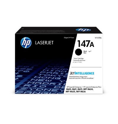 HP 147A Black LaserJet Toner Cartridge (10.5k) (W1470A) (HPW1470A)