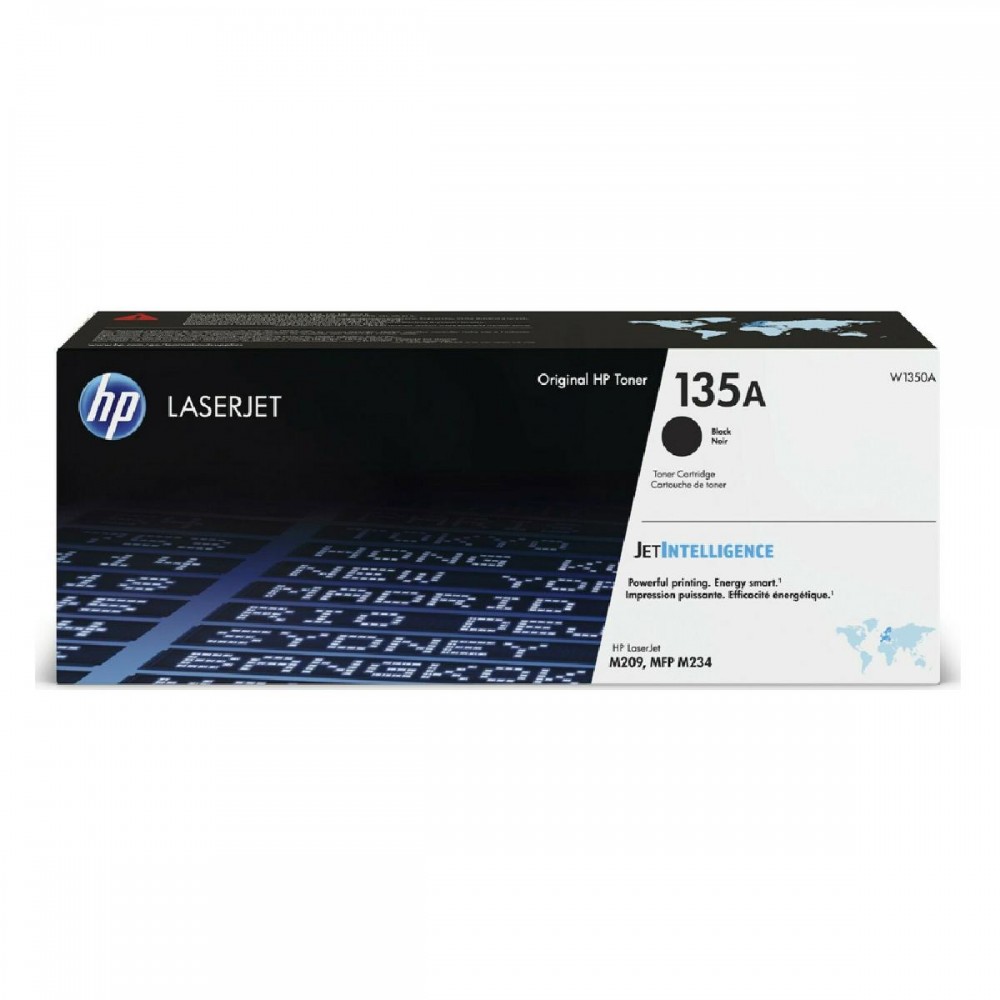 HP 135A LaserJet Black Toner (1.1k) (W1350A) (HPW1350A)