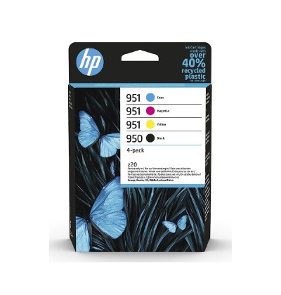 HP Μελάνι Inkjet 950/951 4-Pack Black/CMY (6ZC65AE) (HP6ZC65AE) HP Μελάνι Inkjet 950/951 4-Pack Black/CMY (6ZC65AE) (HP6ZC65AE)