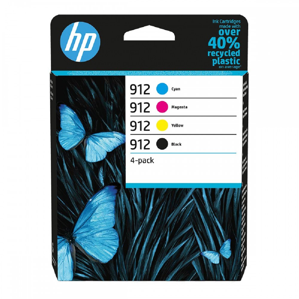 HP Μελάνι Inkjet 912 4-Pack CMYK (6ZC74AE) (HP6ZC74AE) HP Μελάνι Inkjet 912 4-Pack CMYK (6ZC74AE) (HP6ZC74AE)