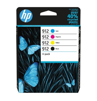 HP Μελάνι Inkjet 912 4-Pack CMYK (6ZC74AE) (HP6ZC74AE) HP Μελάνι Inkjet 912 4-Pack CMYK (6ZC74AE) (HP6ZC74AE)