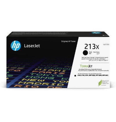 HP 213X Toner Laser Black (W2130X) (HPW2130X)