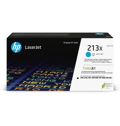 HP 213X Toner Laser Cyan (W2131X) (HPW2131X)