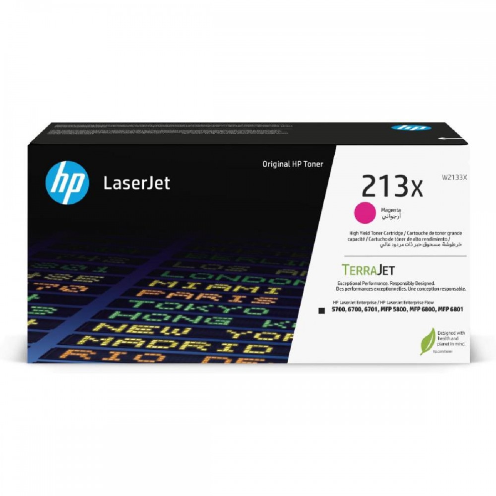 HP 213X Toner Laser Magenta (W2133X) (HPW2133X) HP 213X Toner Laser Magenta (W2133X) (HPW2133X)