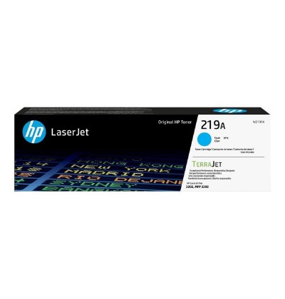 HP 219A Cyan LaserJet Toner Cartridge (W2191A) (HPW2191A) HP 219A Cyan LaserJet Toner Cartridge (W2191A) (HPW2191A)