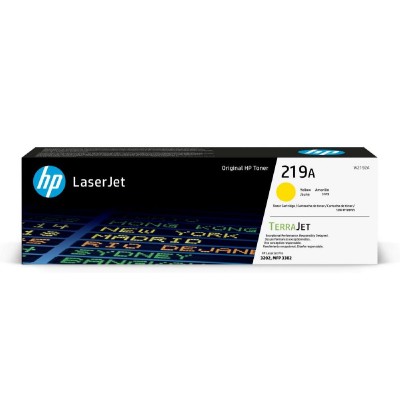 HP 219A Yellow LaserJet Toner Cartridge (W2192A) (HPW2192A) HP 219A Yellow LaserJet Toner Cartridge (W2192A) (HPW2192A)
