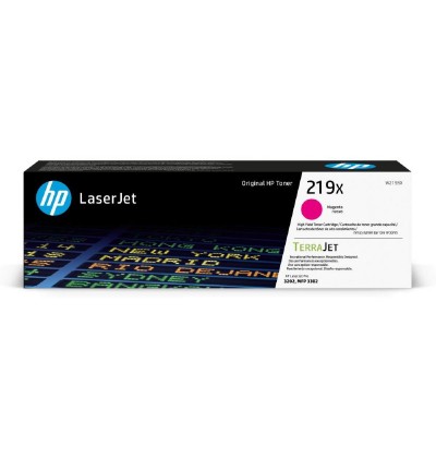 HP 219X Magenta LaserJet Toner Cartridge High Capacity (W2193X) (HPW2193X) HP 219X Magenta LaserJet Toner Cartridge High Capacity (W2193X) (HPW2193X)