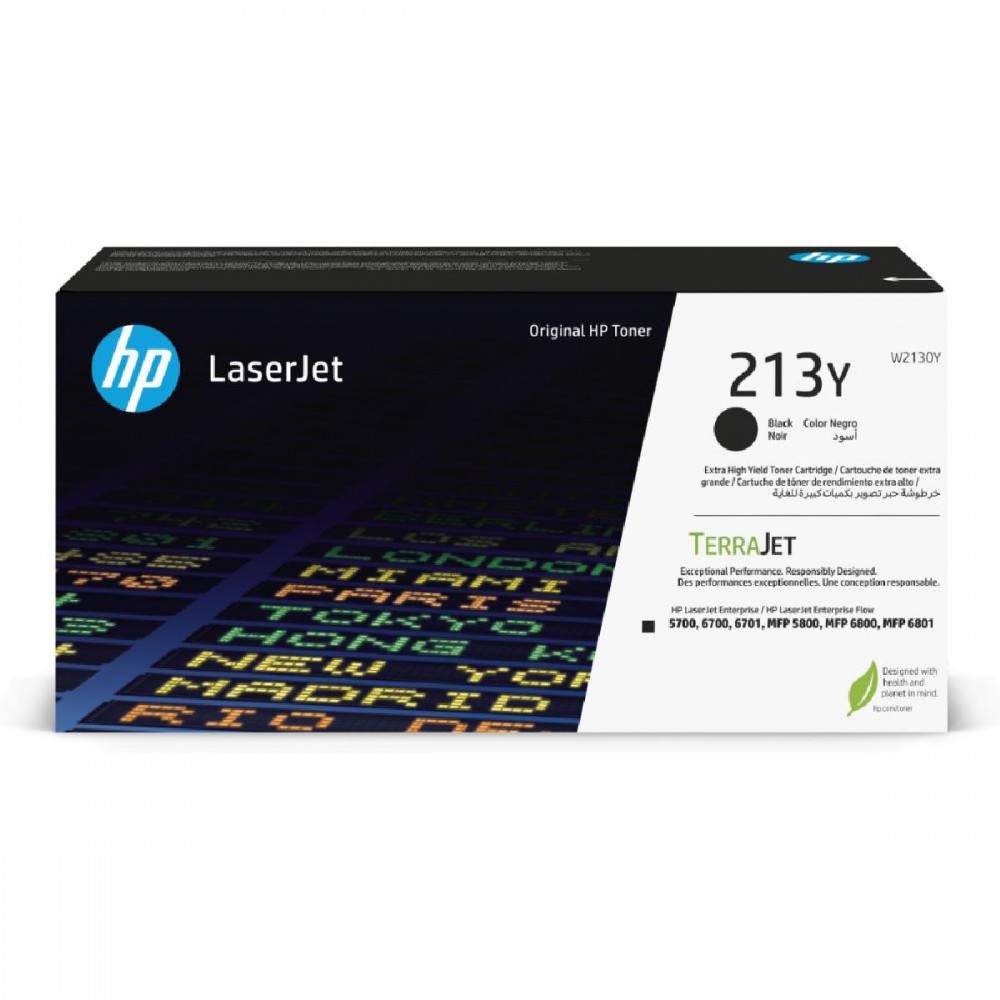 HP 213Y Toner Laser Black (W2130Y) (HPW2130Y) HP 213Y Toner Laser Black (W2130Y) (HPW2130Y)
