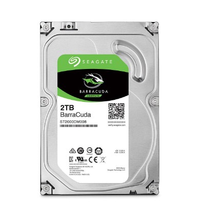 Εσωτερικός Σκληρός Δίσκος SEAGATE 3.5' 2TB Sata III Barracuda (ST2000DM008) (SEAST2000DM008)