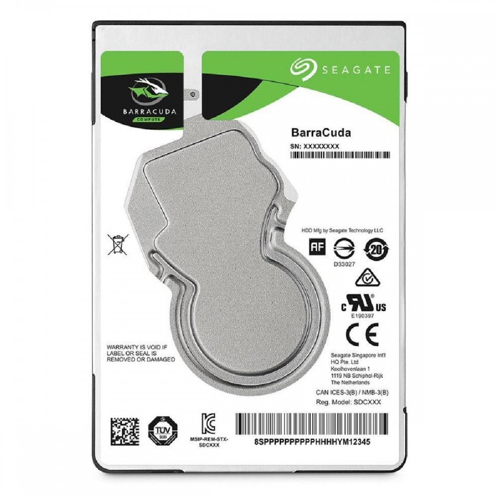 Εσωτερικός Σκληρός Δίσκος SEAGATE 2.5' 1TB Sata III Barracuda (ST1000LM048) (SEAST1000LM048)