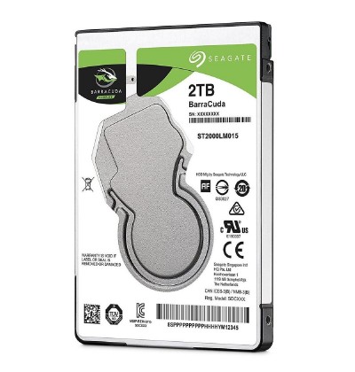 Εσωτερικός Σκληρός Δίσκος SEAGATE 2.5' 2TB Sata III Barracuda (ST2000LM015) (SEAST2000LM015)