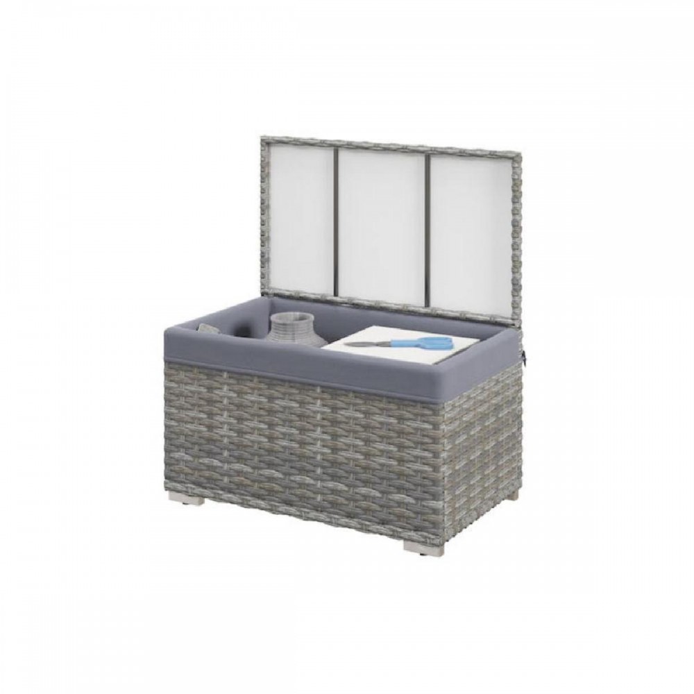 Outsunny Garden Storage Box Με Εσωτερική Αδιάβροχη Υφασμάτινη Επένδυση Γκρι 76x45x48 (865-018V00GY) (OUT865-018V00GY) Outsunny Garden Storage Box Με Εσωτερική Αδιάβροχη Υφασμάτινη Επένδυση Γκρι 76x45x48 (865-018V00GY) (OUT865-018V00GY)