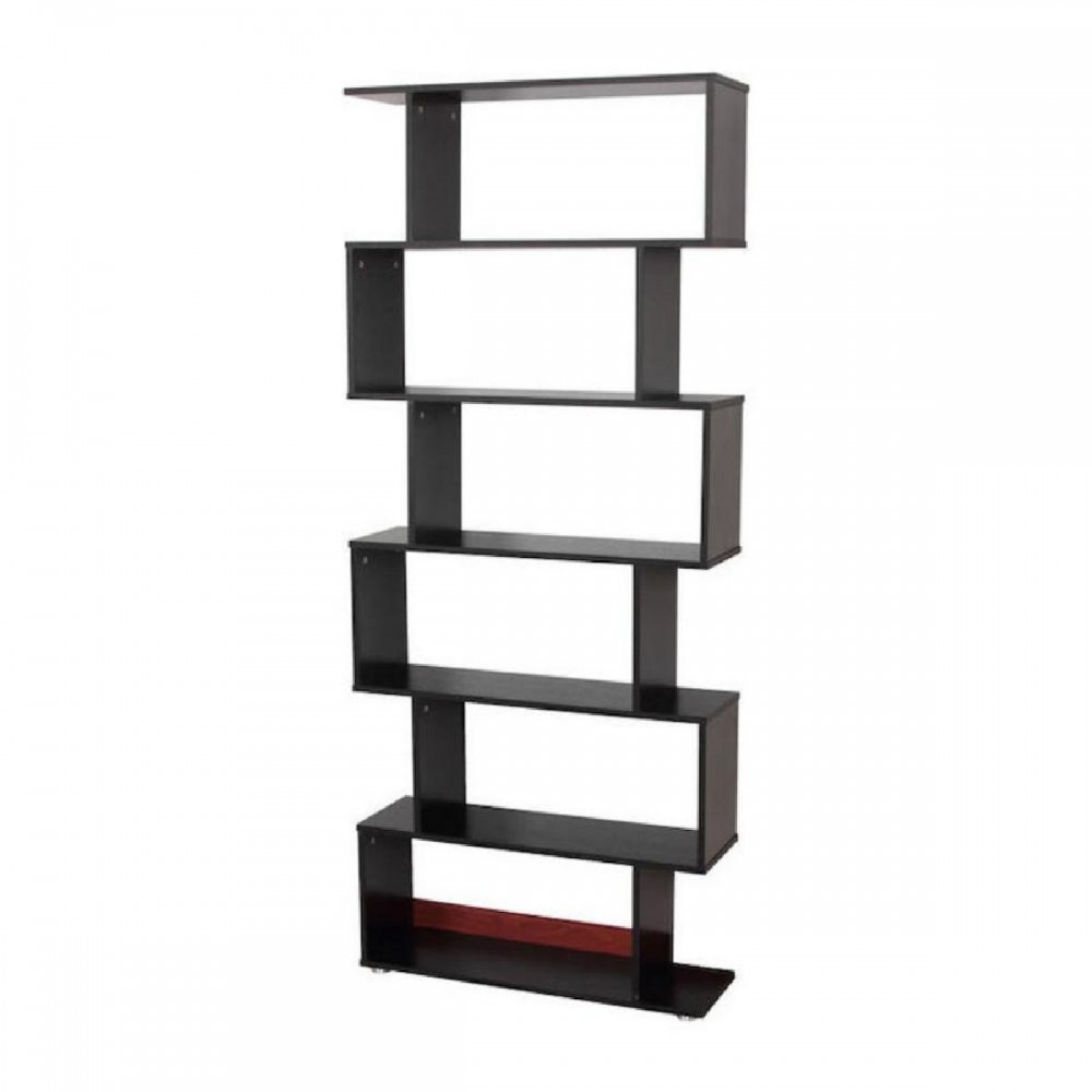 Homcom Ξύλινη Βιβλιοθήκη Με 6 Ράφια 80x24x191 (831-037BK) (HOM831-037BK) Homcom Ξύλινη Βιβλιοθήκη Με 6 Ράφια 80x24x191 (831-037BK) (HOM831-037BK)