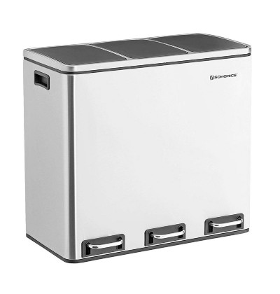 Μεταλλικός Τριπλός Κάδος Απορριμμάτων από Ανοξείδωτο Ατσάλι με 3 Πεντάλ και Σύστημα Soft-Close 54 Ltt Songmics (LTB54NL) (SNGLTB54NL) Μεταλλικός Τριπλός Κάδος Απορριμμάτων από Ανοξείδωτο Ατσάλι με 3 Πεντάλ και Σύστημα Soft-Close 54 Ltt Songmics (LTB54NL) (SNGLTB54NL)