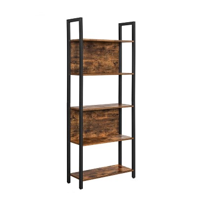 Μεταλλική Βιβλιοθήκη με 5 Ξύλινα Ράφια 62 x 24 x 165 cm Vasagle (LLS025B01) (VASLLS025B01) Μεταλλική Βιβλιοθήκη με 5 Ξύλινα Ράφια 62 x 24 x 165 cm Vasagle (LLS025B01) (VASLLS025B01)