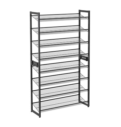 Μεταλλικό Ρυθμιζόμενο Stand Αποθήκευσης 40 Ζευγαριών Παπουτσιών Χρώματος Μαύρο 92.5 x 30.7 x 163.5 cm Songmics (LMR08B) (SNGLMR08B) Μεταλλικό Ρυθμιζόμενο Stand Αποθήκευσης 40 Ζευγαριών Παπουτσιών Χρώματος Μαύρο 92.5 x 30.7 x 163.5 cm Songmics (LMR08B) (SNGLMR08B)