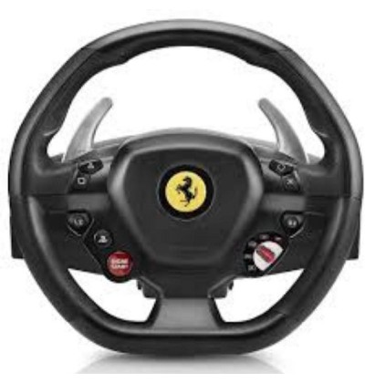 Thrustmaster Controller T80 Ferrari 488 GTB Edition Black (4160672) (THR4160672) Thrustmaster Controller T80 Ferrari 488 GTB Edition Black (4160672) (THR4160672)
