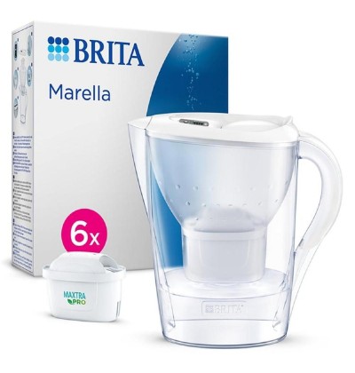 Brita Marella Maxtra Pro Κανάτα Πλαστική με 6 Ανταλλακτικά Φίλτρα Maxtra 2.4L (BRI24359)
