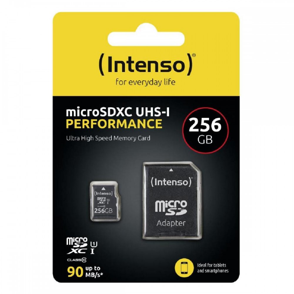 Intenso microSD-Card Class10 UHS-I 256GB (3424492) (NSO3424492) Intenso microSD-Card Class10 UHS-I 256GB (3424492) (NSO3424492)