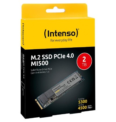 Intenso MI500 M.2 SSD PCIe 4.0 2TB (3836470) (NSO3836470) Intenso MI500 M.2 SSD PCIe 4.0 2TB (3836470) (NSO3836470)