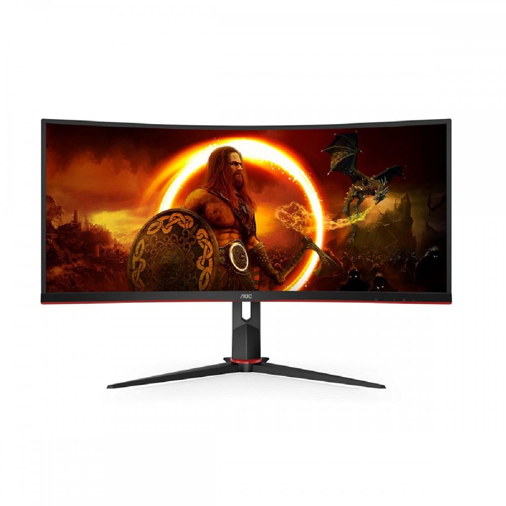 AOC CU34G2XP/BK Curved Ultra Wide Gaming Monitor 34' (CU34G2XE/BK) (AOCCU34G2XPBK) AOC CU34G2XP/BK Curved Ultra Wide Gaming Monitor 34' (CU34G2XE/BK) (AOCCU34G2XPBK)