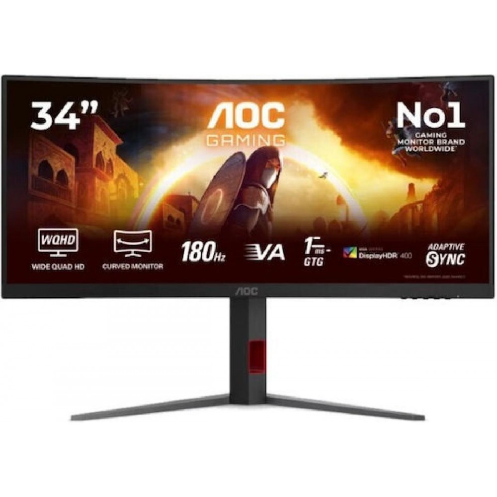 AOC Ultrawide VA HDR Curved Monitor 34 AOC Ultrawide VA HDR Curved Monitor 34