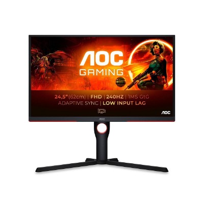 AOC 25G3ZM/BK FHD Ergonomic Gaming Monitor 25 AOC 25G3ZM/BK FHD Ergonomic Gaming Monitor 25