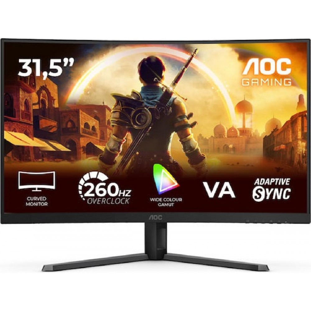 AOC VA HDR Curved Gaming Monitor 31.5 AOC VA HDR Curved Gaming Monitor 31.5