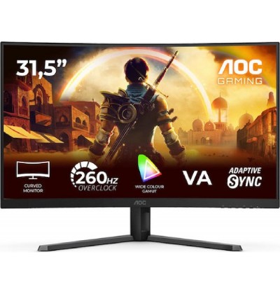 AOC VA HDR Curved Gaming Monitor 31.5 AOC VA HDR Curved Gaming Monitor 31.5